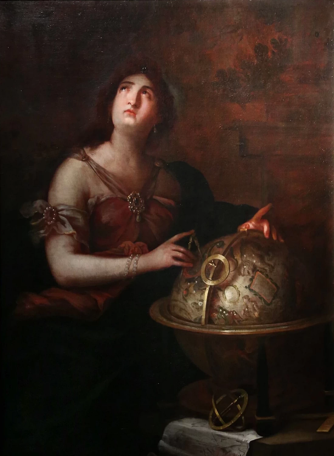 Allegoria dell'astronomia in veste di Urania